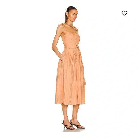 ! Ulla Johnson Cosette Dress in Pale Coral s 8 - Picture 2 of 8